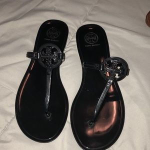 Tory Burch jelly flip flops